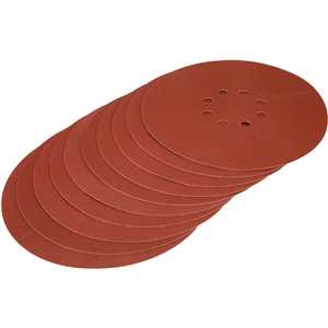 Disco de lixa com costado em pluma 225 mm, grão 220, para as lixadeiras LPV 400B, LPV 600, LPV 925, LPV 950B e LPV 1000, VONDER