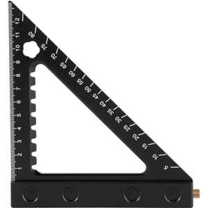 Esquadro triangular para carpintaria, 120 milímetros, VONDER