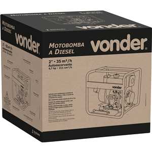 Motobomba a diesel 2", VONDER