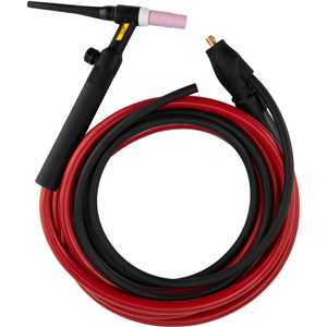 Tocha TIG 200 A TTV 209, com engate rápido de 9 mm, com válvula, 4 metros, VONDER