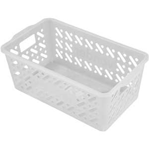 Cesto plástico organizador, 6 kgf, transparente, VONDER