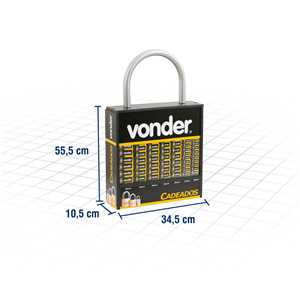 Expositor para cadeados VONDER