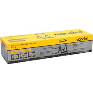 Cavalete de apoio com roletes 3 em 1, VONDER
