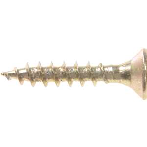 Parafuso madeira chipboard, cabeça chata, fenda cruzada/pozidrive, 4,5 mm x 25,0 mm, VONDER