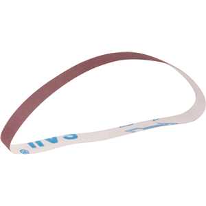 Lixa em cinta,  454 mm x 15 mm G 240, embalagem com 5 peças, VONDER