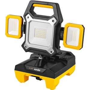 Refletor de LED, bateria intercambiável de 18 V, sem bateria e sem carregador, IRV 1848 VONDER