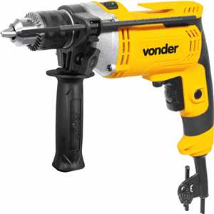 Furadeira de impacto 1/2", 710 W, 220 V~, com jogo de 9 brocas, FIV 709 VONDER