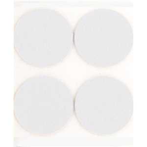 Feltro autoadesivo branco, redondo, 46 mm, VONDER