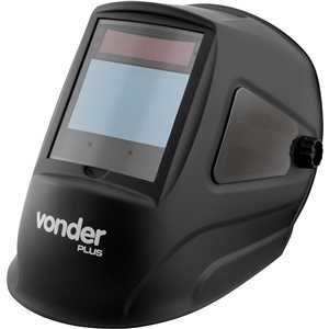 Máscara para solda com escurecimento automático e visor lateral, CORES REAIS, tonalidade 5 a 13, MSV 513, VONDER PLUS