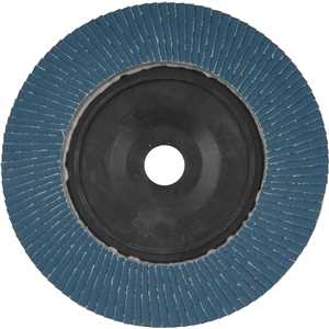 Flap-disc, disco de desbaste/acabamento, 7" - 180 mm, grão 80, NOVE54