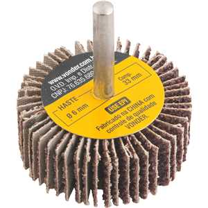 Roda de lixa 50 mm x 20 mm com haste, grão 36 VONDER