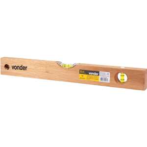 Nível de madeira, 16", VONDER