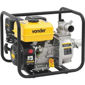 Motobomba a gasolina 2", 4 tempos, VONDER