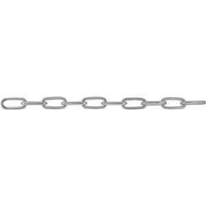 Corrente zincada, com elo longo, 8,0 mm - 5/16", VONDER