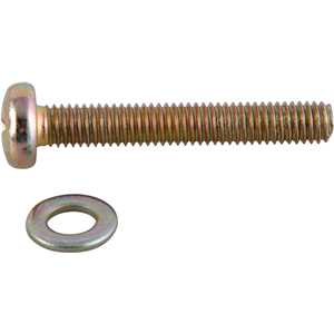 Parafuso com arruela para suporte de TV, M6 x 40 mm, VONDER