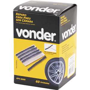 Reparo para pneu sem câmara, 100 mm, VONDER