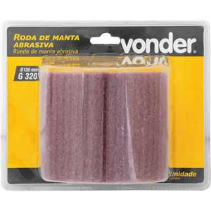 Roda de manta abrasiva para PEV 1380, grão 320, VONDER