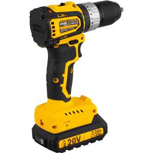 Parafusadeira/furadeira de impacto a bateria, 20 V, fonte de carregamento bivolt automática, PFV 212CIB VONDER PLUS