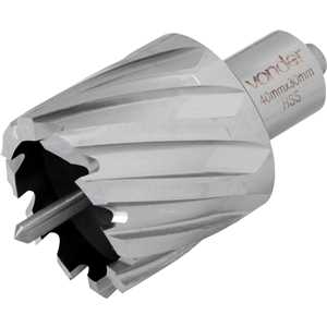 Broca anular, encaixe Weldon, 40 mm x 30 mm VONDER