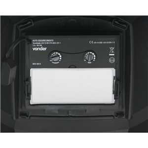 Máscara para solda, com escurecimento automático, tonalidade 9 a 13, MEV 0913, VONDER PLUS