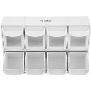 Organizador plástico com 8 gavetas, OPV 0305, VONDER