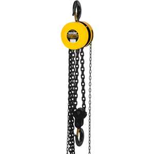 Talha manual, 5 toneladas (5 tf), elevação 5 m, VONDER
