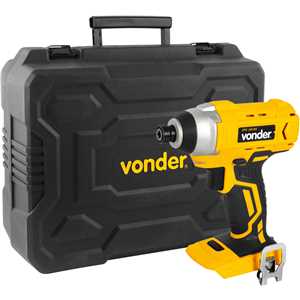 Parafusadeira de impacto, bateria intercambiável de 18 V (não acompanha), mandril de 1/4", IPV 1818I VONDER