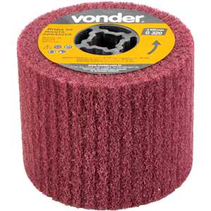 Roda de manta abrasiva para PEV 1380, grão 320, VONDER