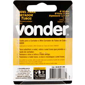 Rodel para cortador de tubos com 2 peças VONDER