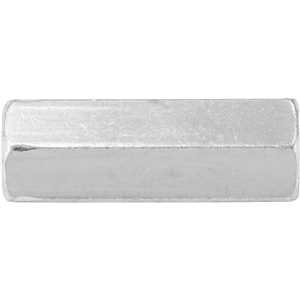 Prolongador para barra roscada 1/2" x 2", rosca UNC zincado, VONDER