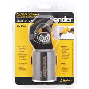 Cortador de chapas CC 025, VONDER