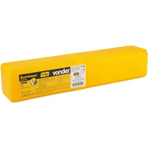 Eletrodo revestido para inox, AWS E308L, com 2,50 mm, VONDER