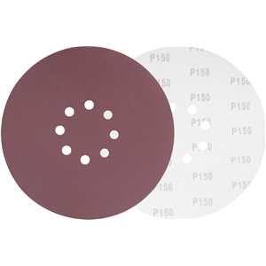 Disco de lixa com costado em pluma 225 mm, grão 150, para as lixadeiras LPV 400B, LPV 600, LPV 925, LPV 950B e LPV 1000, VONDER