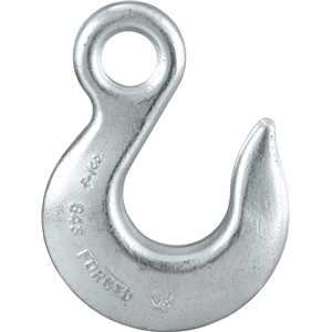 Gancho olhal em aço, 5,00 T - 3/4", sem trava, zincado, VONDER