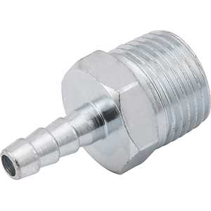 Espigão rosca macho de 1/2" NPT com escama de 1/4", cartela com 2 peças, VONDER