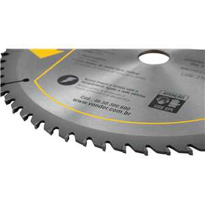 Lâmina de serra circular com dentes de metal duro/vídea, 300 mm x 30 mm, 60 dentes, VONDER