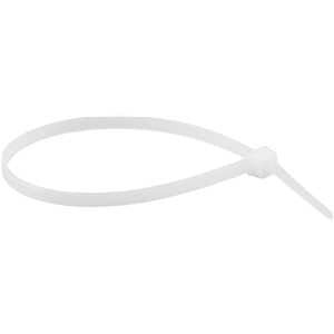 Abraçadeira de nylon, branca, 200 mm x 3,6 mm, com 100 peças, VONDER