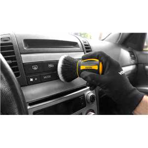 Pincel ultrasoft para detalhamento automotivo com suporte VONDER