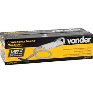 Limpador a vapor multiuso, 1.400 W, 220 V~, LMV 1400 VONDER