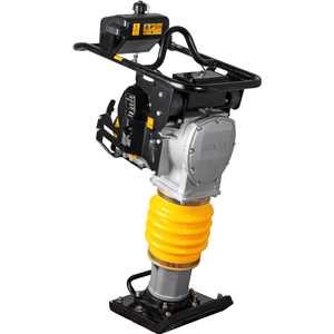 Compactador de percussão a gasolina, com motor de 3,6 hp, 4 tempos, VONDER
