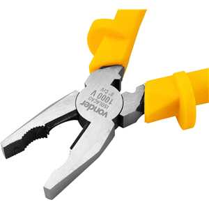 Alicate universal 8", para eletricista, profissional, CRV, 1.000 V, VONDER