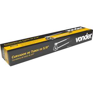 Curvador de tubos tipo alavanca, 5/8", VONDER