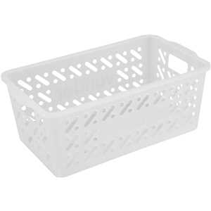 Cesto plástico organizador, 6 kgf, transparente, VONDER