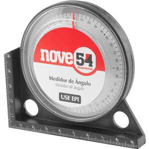 Medidor de ângulo com base magnética, NOVE54