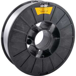 Arame Autoprotegido 0,8 mm, carretel plástico com 5 kg, sem gás, VONDER