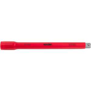 Extensão para soquete, encaixe 1/2" x 10", isolada, IEC60900, VONDER