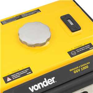Gerador a gasolina 1.000 W, 220 V~, GGV 1000, VONDER