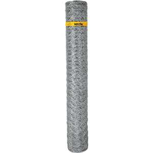 Tela metálica hexagonal, mangueirão, malha 3", 16 BWG x 1,8 m, com 50 m,  VONDER