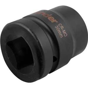 Soquete sextavado de impacto, encaixe de 1" x 30,0 mm, VONDER