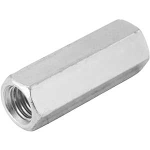 Prolongador para barra roscada 1/2" x 2", rosca UNC zincado, VONDER